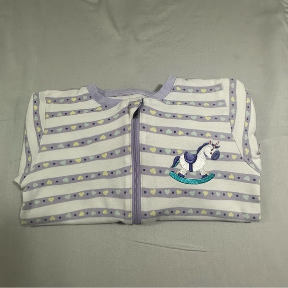 Tuffy - Heart Pattern & rocking horse. 24 mo. - Picture 1 of 4